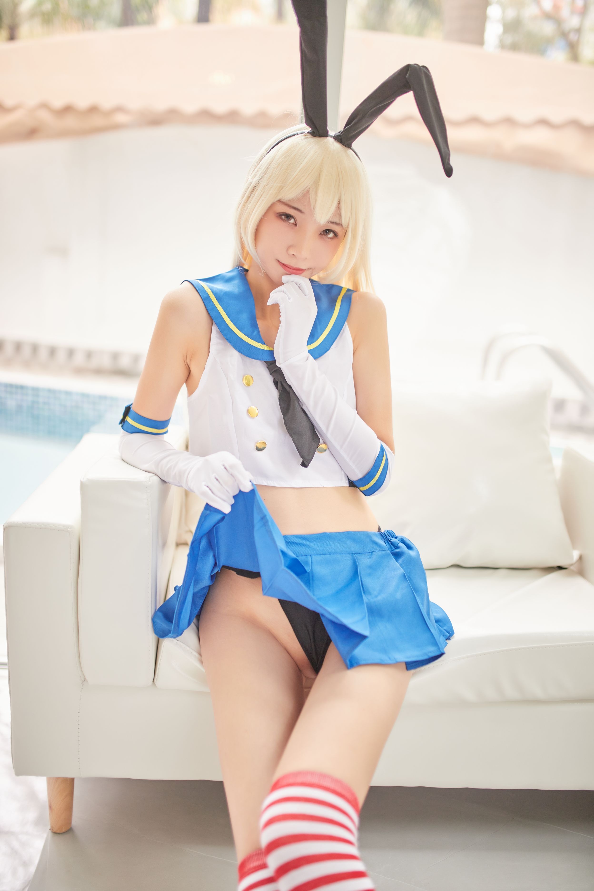 西瓜 - C服岛风少女摄影输出 121