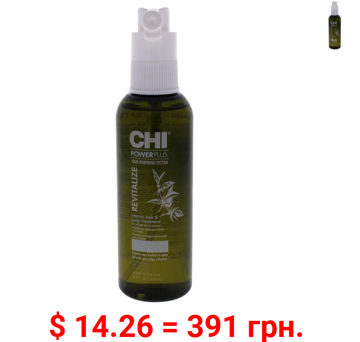 Power Plus Revitalize Vitamin Hair and Scalp Treatment by CHI for Unisex - 3.5 oz Treatment