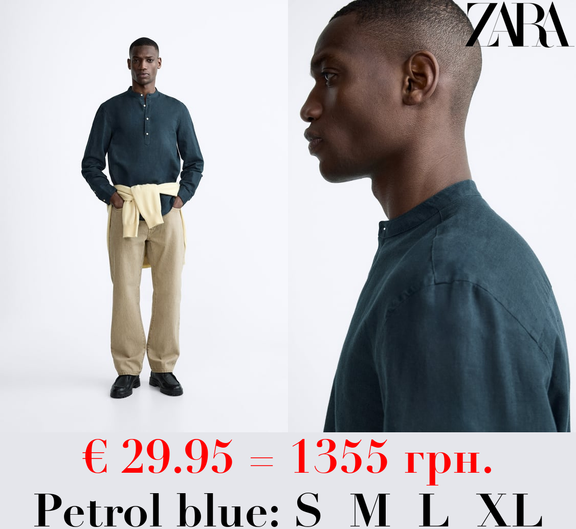 COTTON - LINEN SHIRT