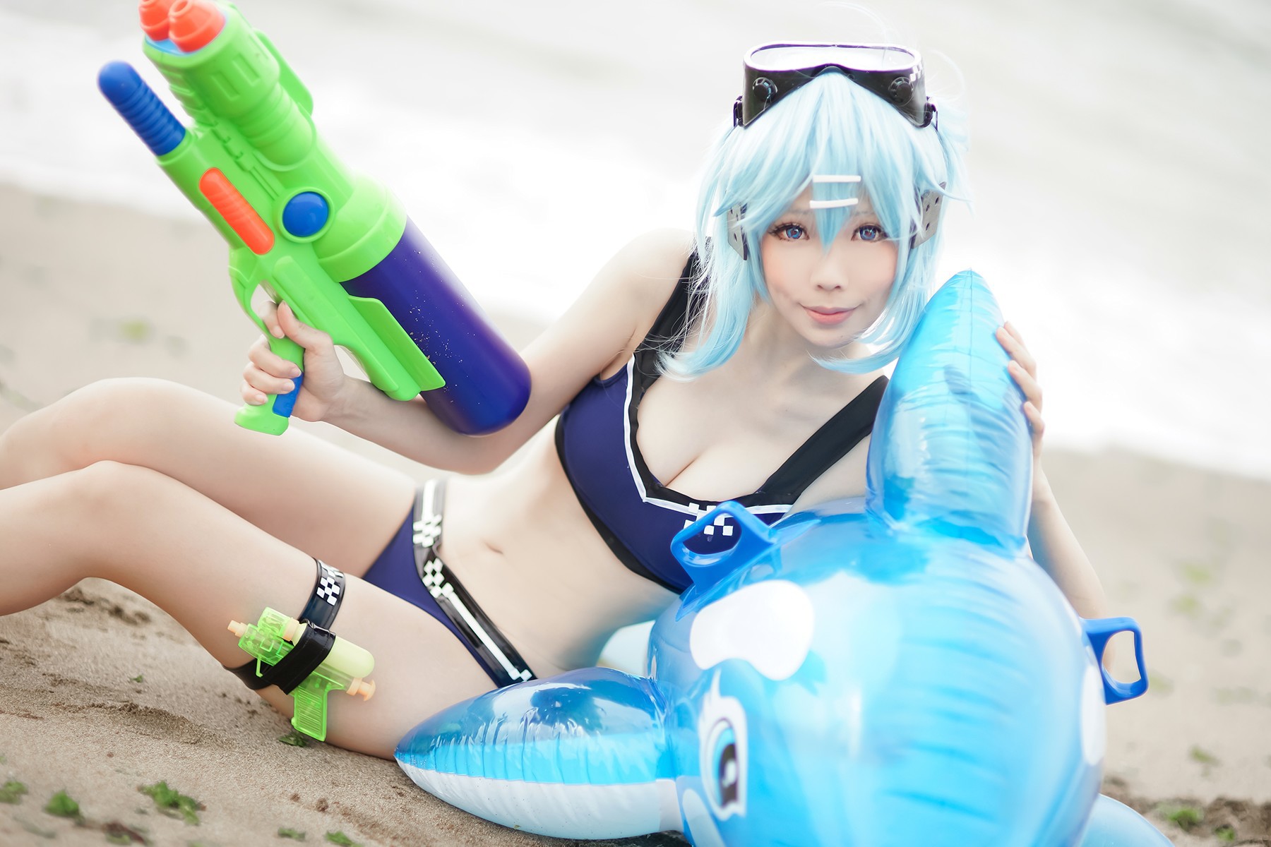 Cosplay ElyEE子 诗乃海边 31