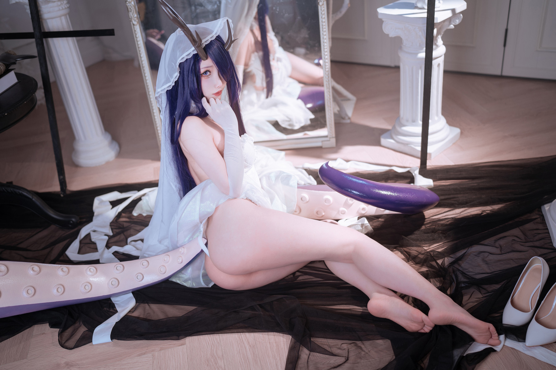 Cosplay Rioko凉凉子 碧蓝航线 金鹿号 21