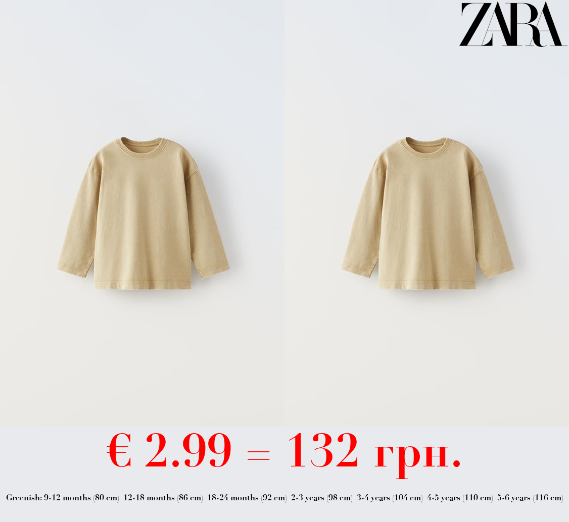 FADED-EFFECT T-SHIRT