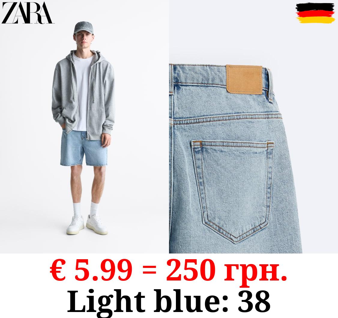 BASIC DENIM BERMUDA SHORTS