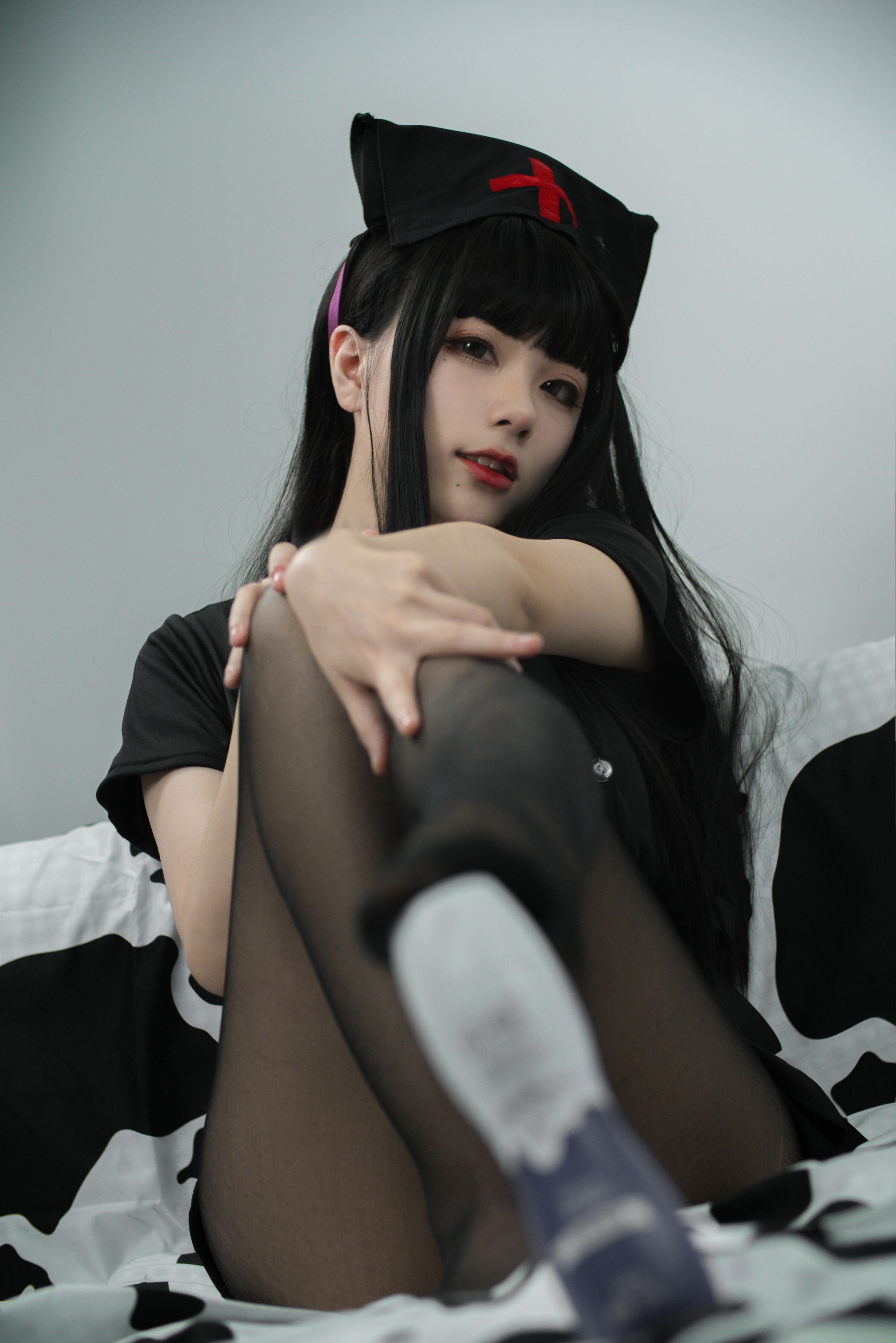 NO.002 黑色护士 [58P-515MB] 23