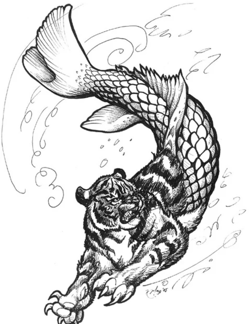 Рыба тигр