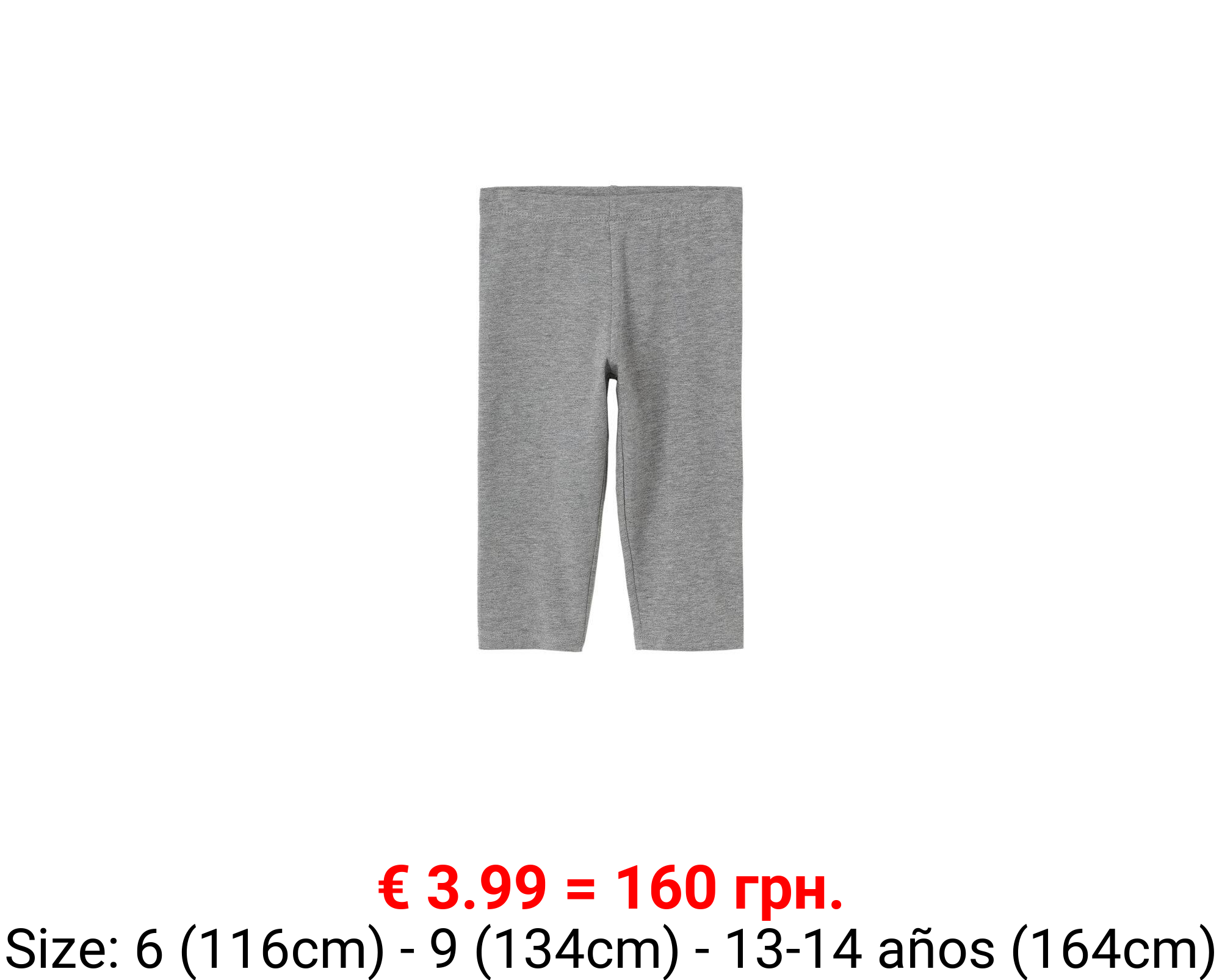 Leggings cortos algodón