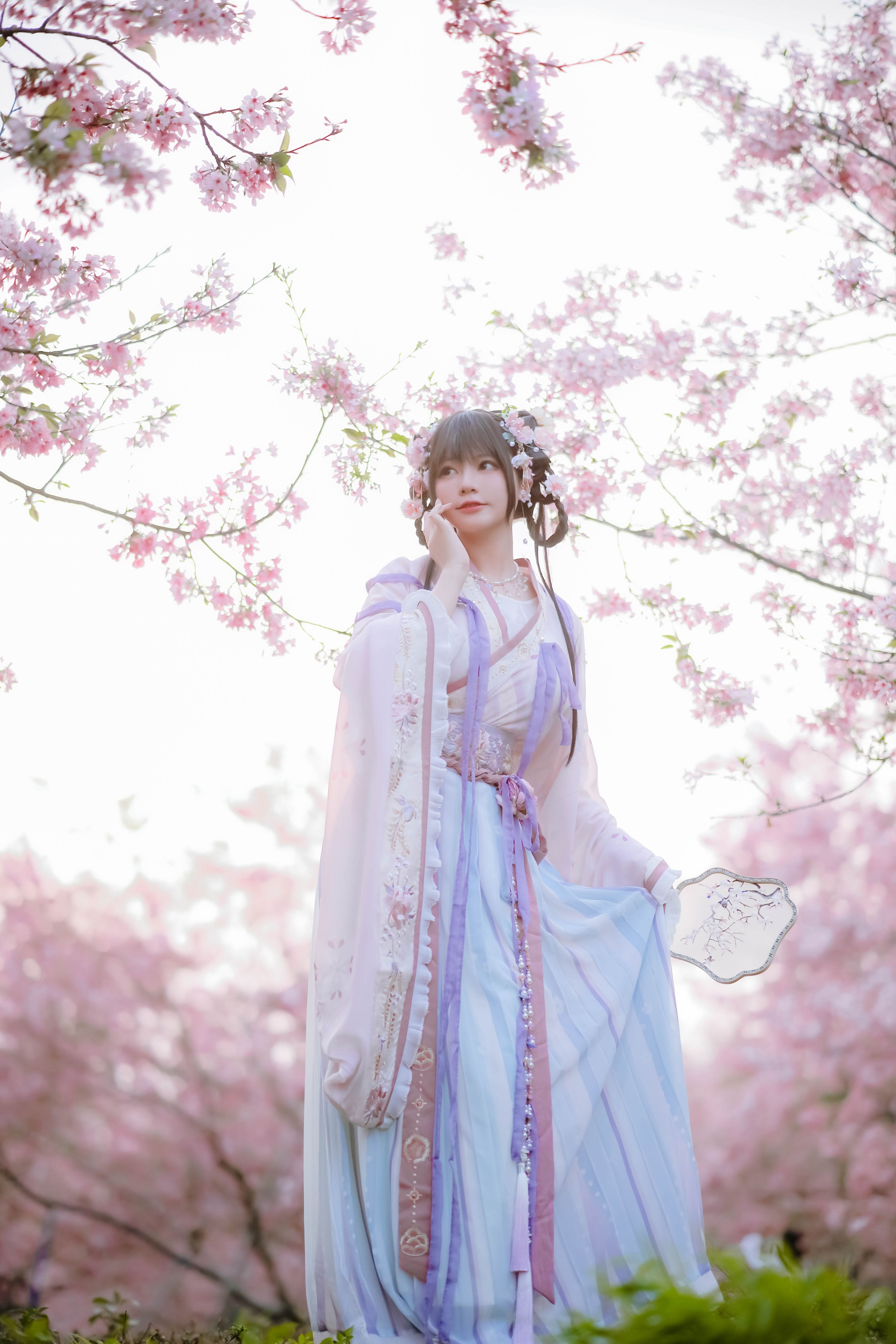 喵子Nyako - 樱花汉服 花神祈愿 [52P-219MB] 41