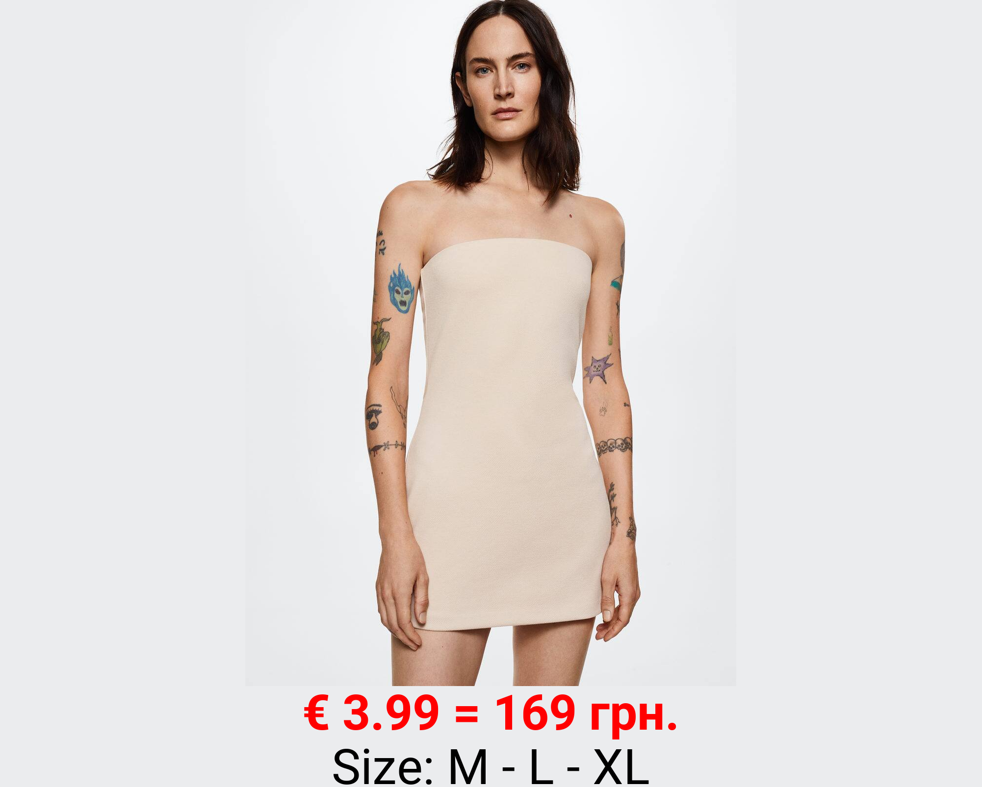 Vestido palabra de honor