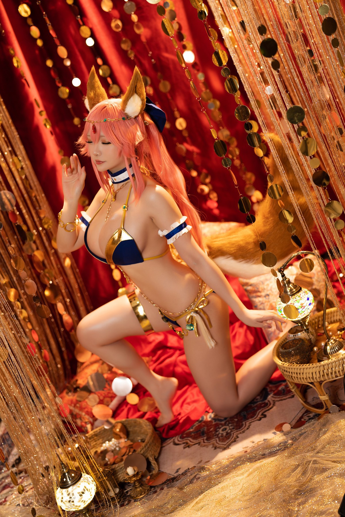 星之迟迟 Cosplay 玉藻前舞娘 21