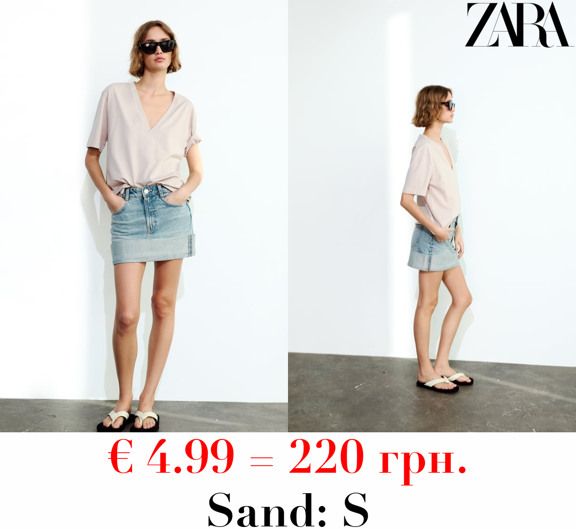 BASIC COTTON T-SHIRT