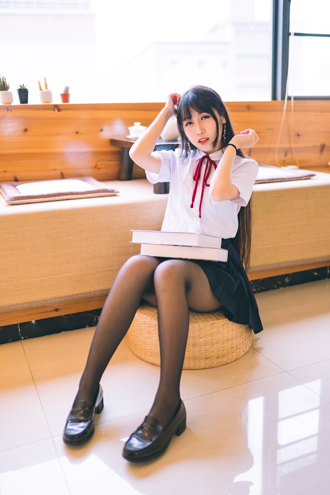 Cosplay 不呆猫 校服JK 33