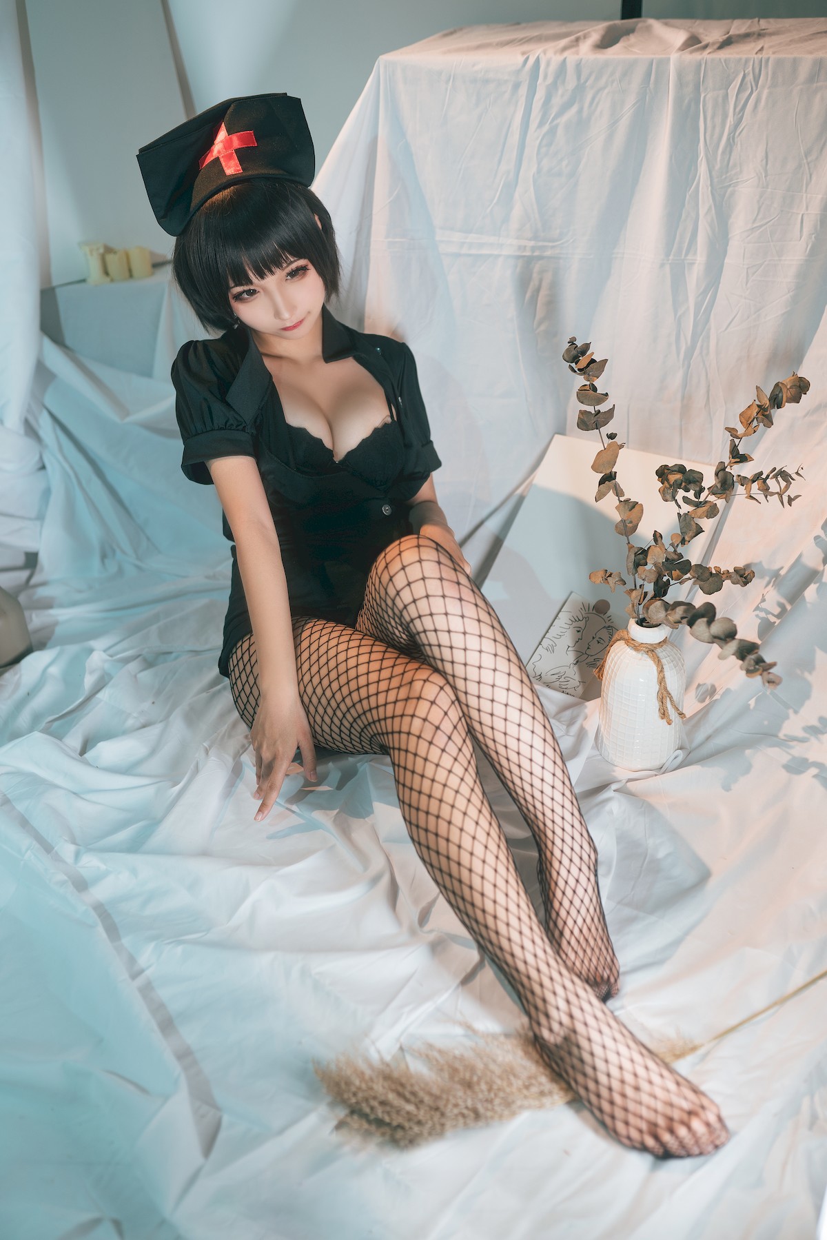 Cosplay 蠢沫沫 Chunmomo 护士 Dark Nurse 31