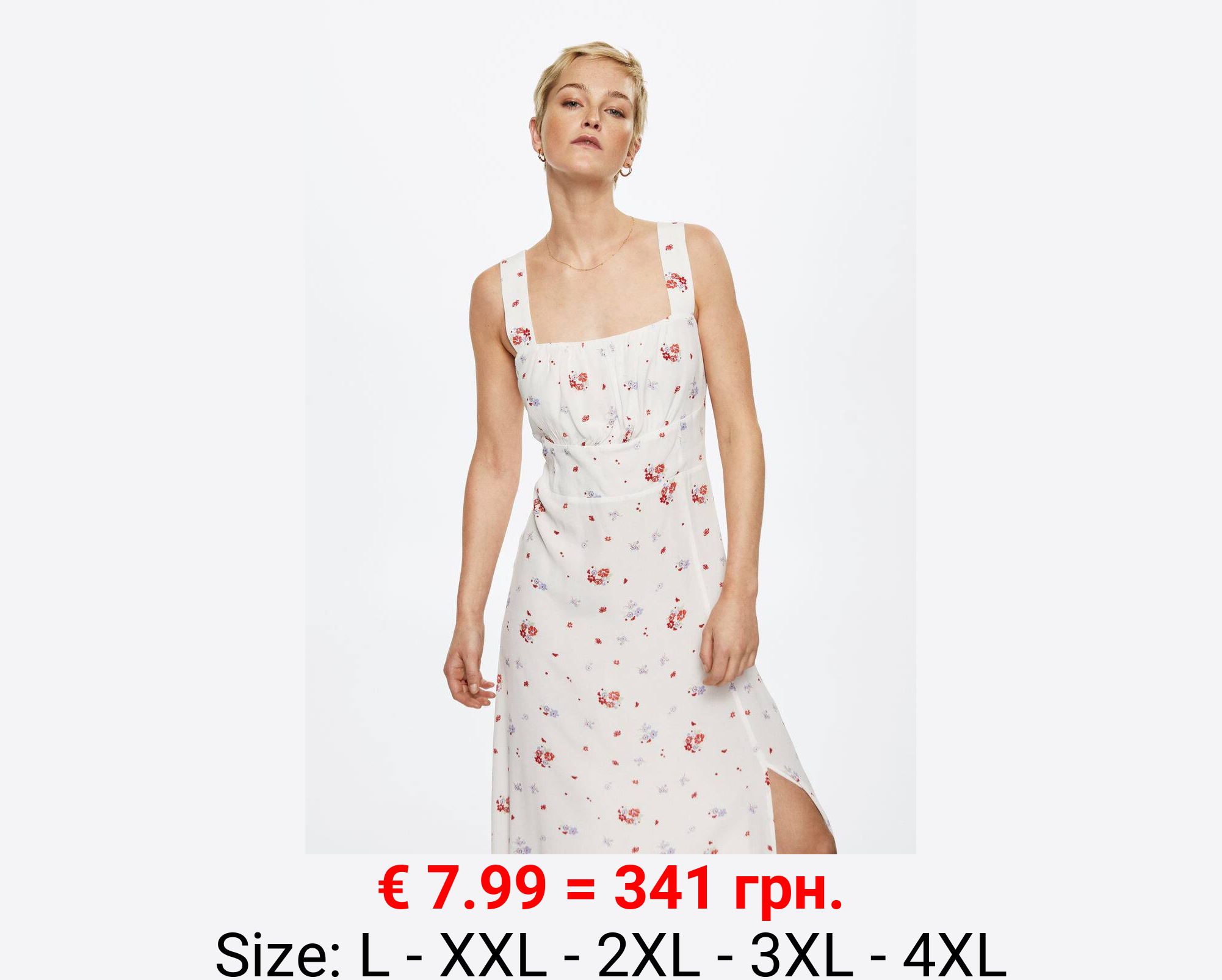 Vestido estampado floral