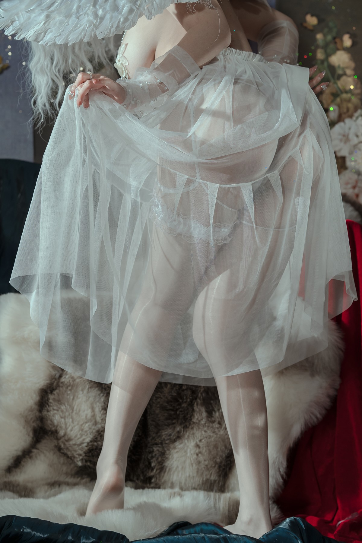 Cosplay 云溪溪 天使 30