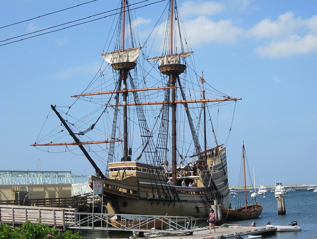 Как назывался корабль артура. Корабль Мэйфлауэр 1620. Mayflower корабль. Английский Барк Мэйфлауэр. Корабль пилигримов Mayflower.