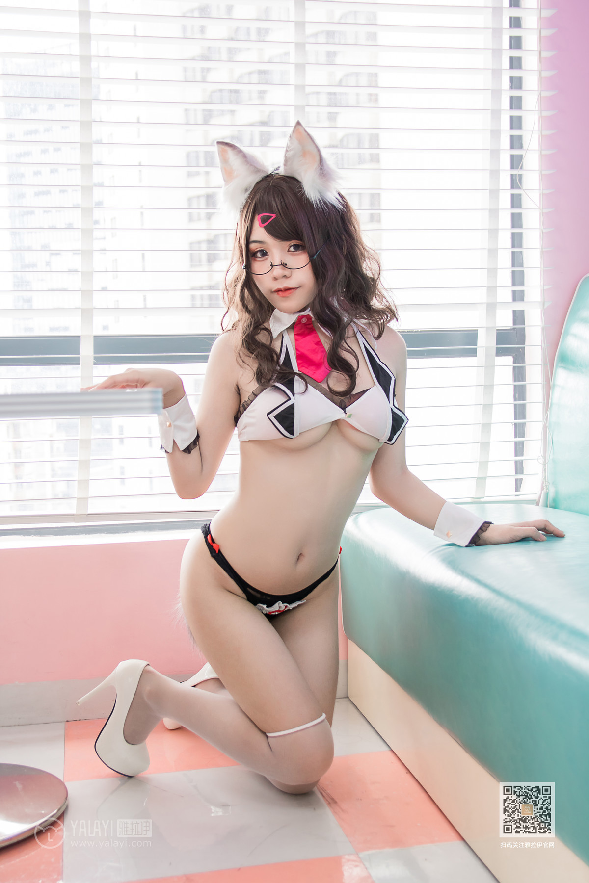 Cosplay 一笑芳香沁 狐耳内衣 8
