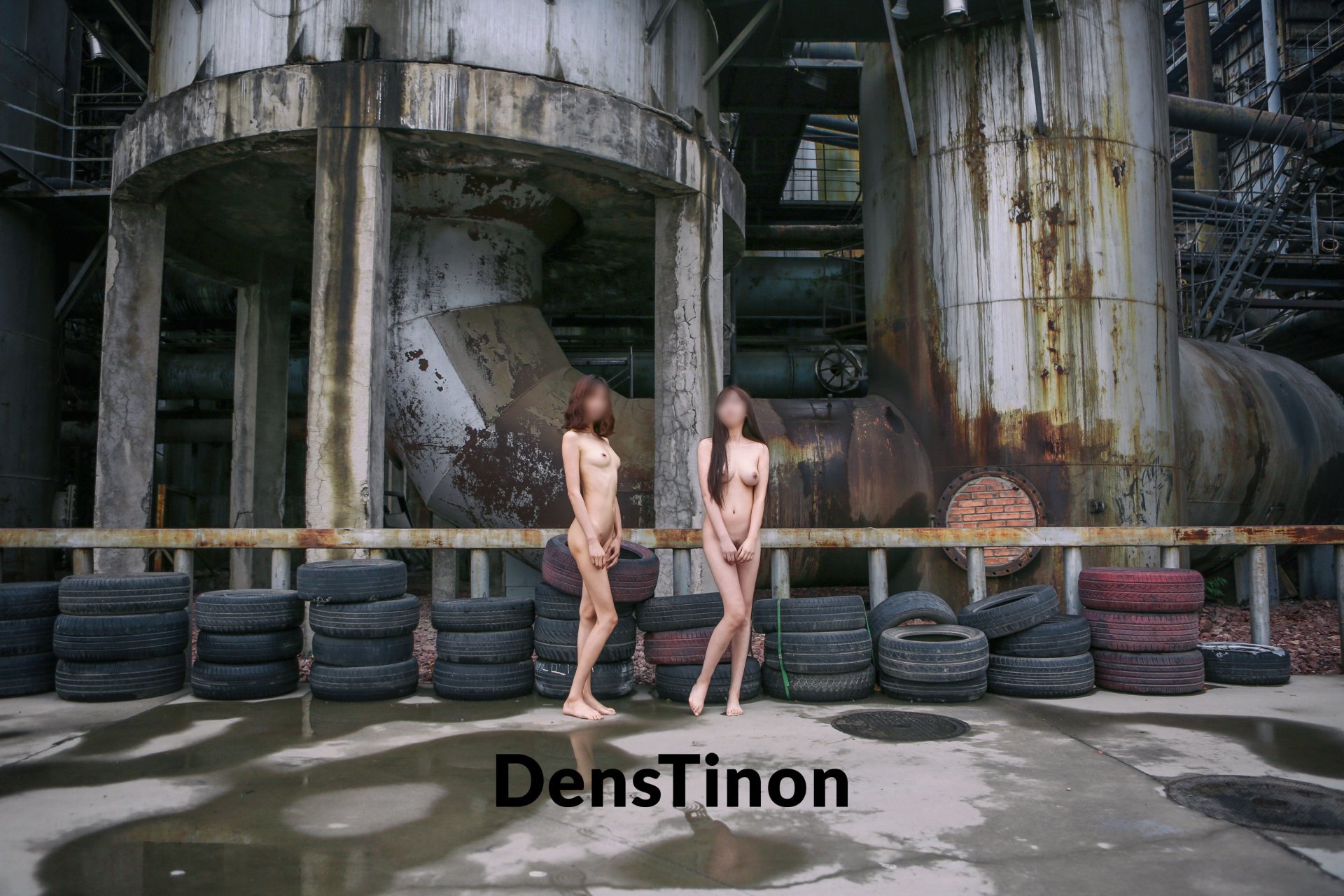 [DensTinon] 北京天使 Ariel&Ana 城市全裸露出 Vol.01 18