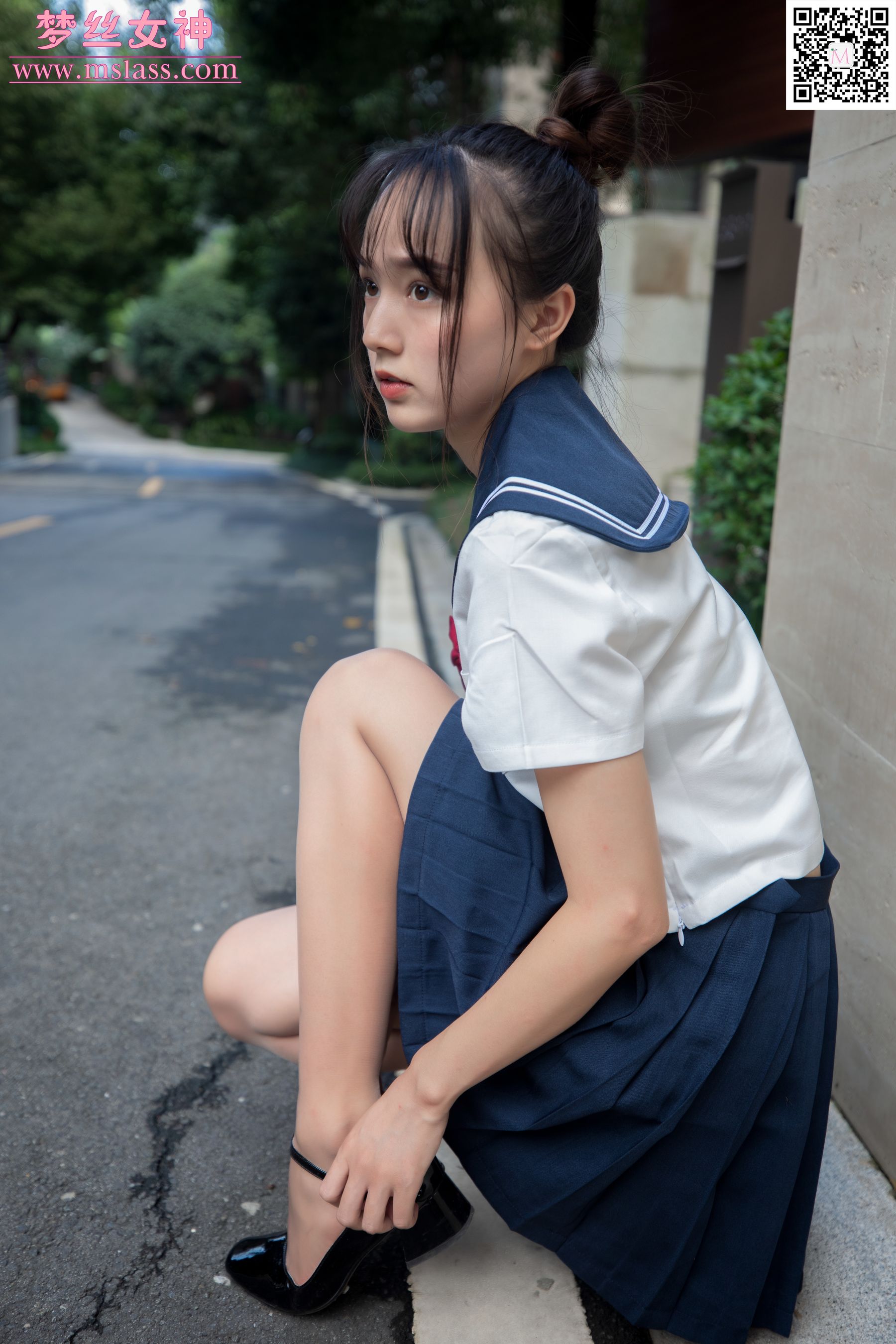 [梦丝女神MSLASS]_玥玥_JK小女神-写真图集共116P 1