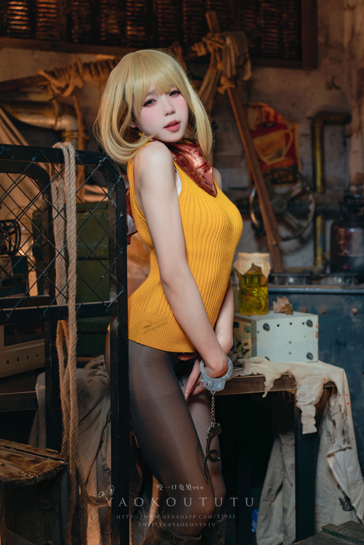 Cosplay 黏黏团子兔 生化危机4重置版 阿什莉 33