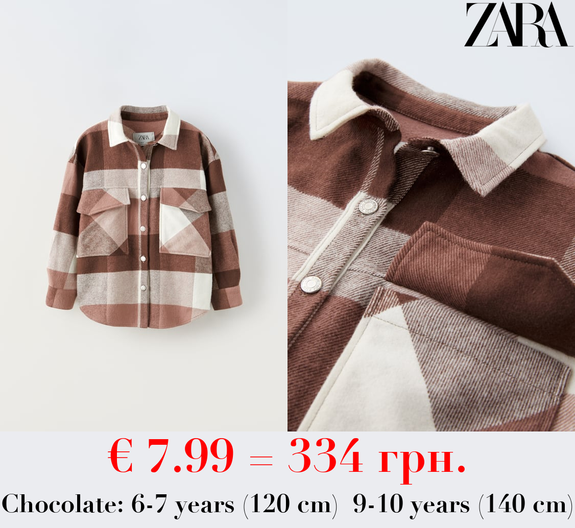 CHECK OVERSHIRT