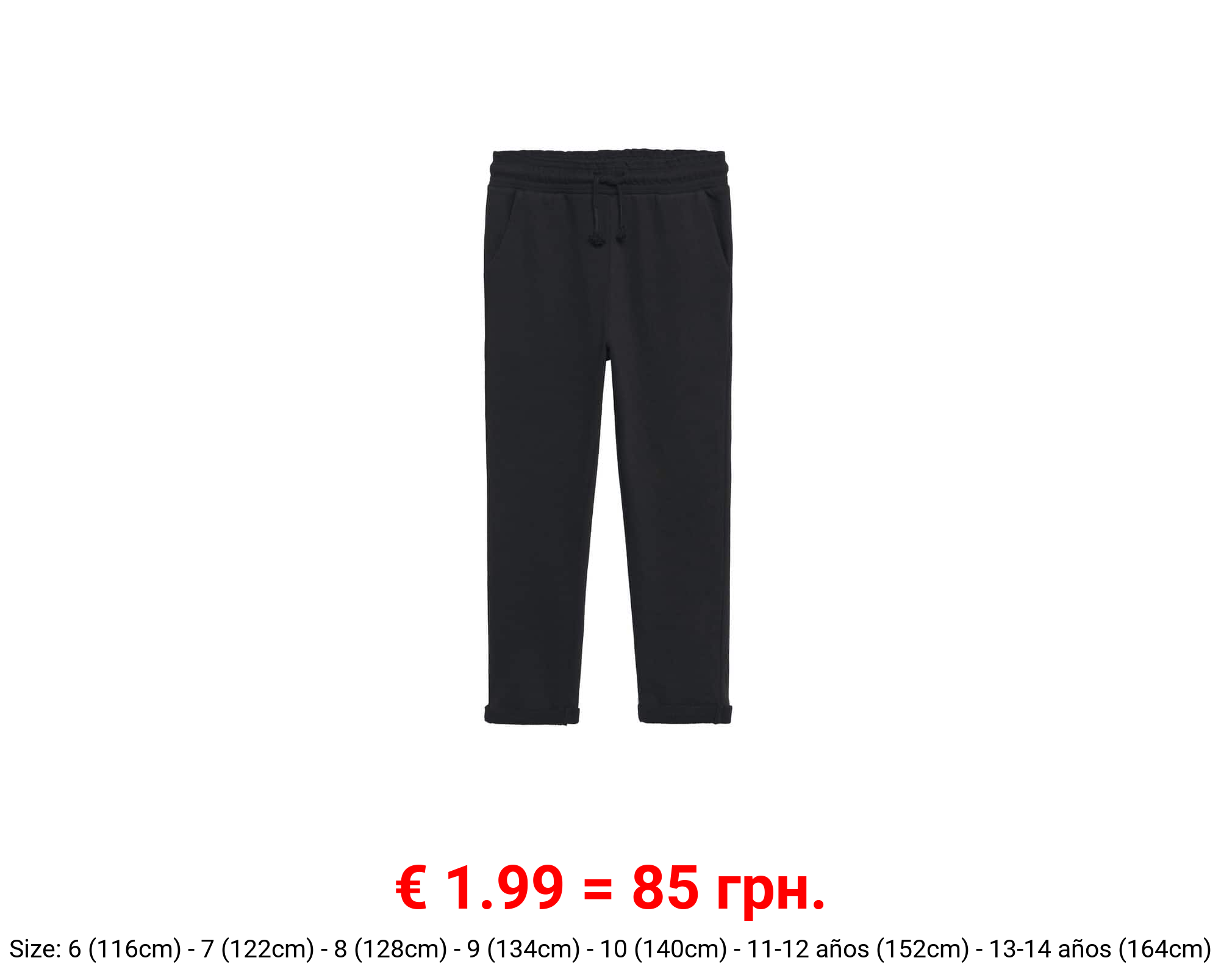 Pantalón jogger algodón