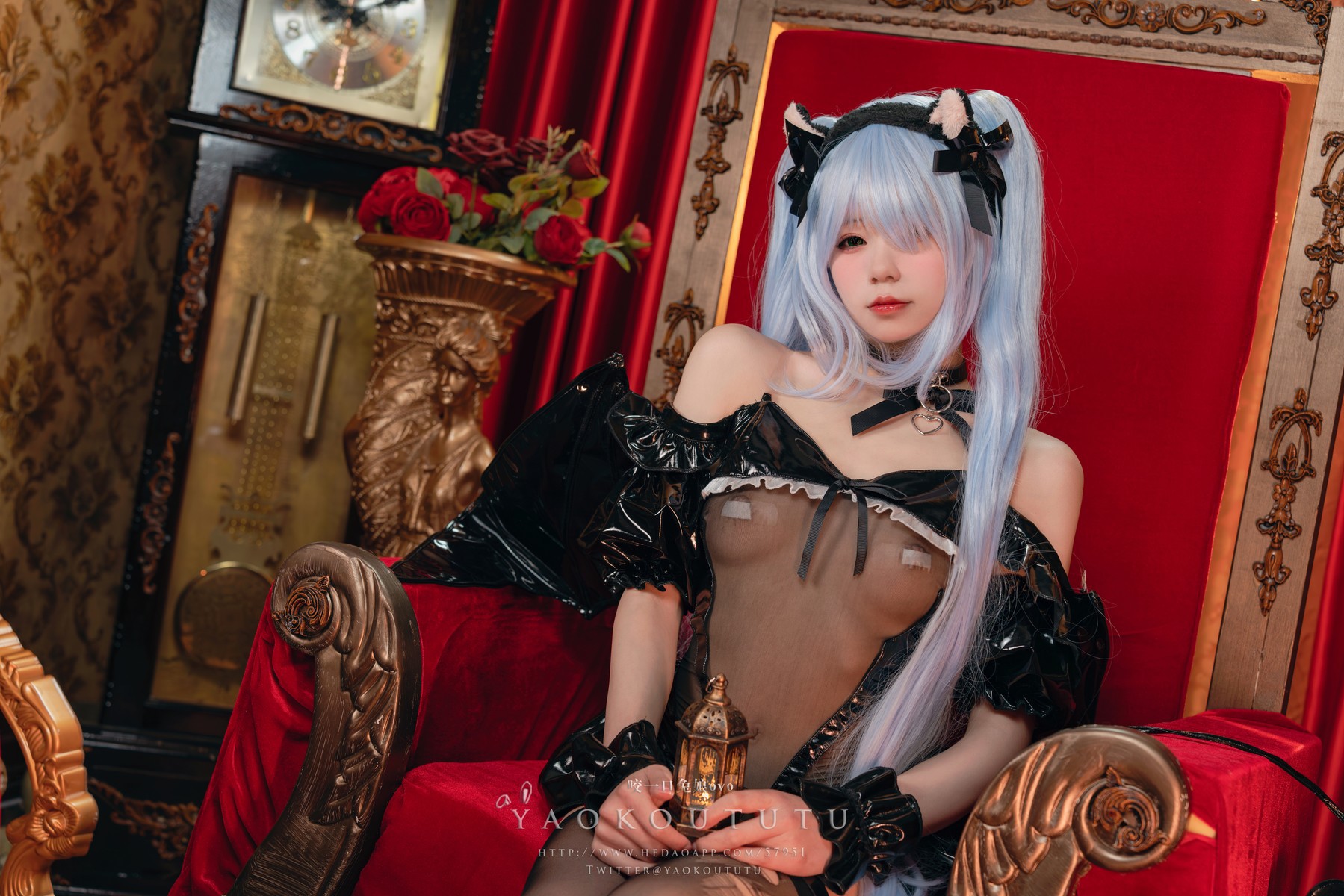 Cosplay 黏黏团子兔 雅努斯喵喵 4