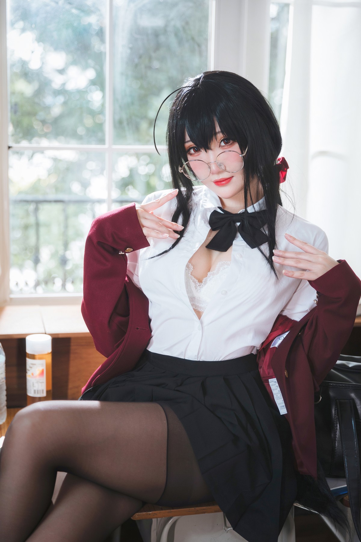 Cosplay 瓜希酱 大凤JK 10