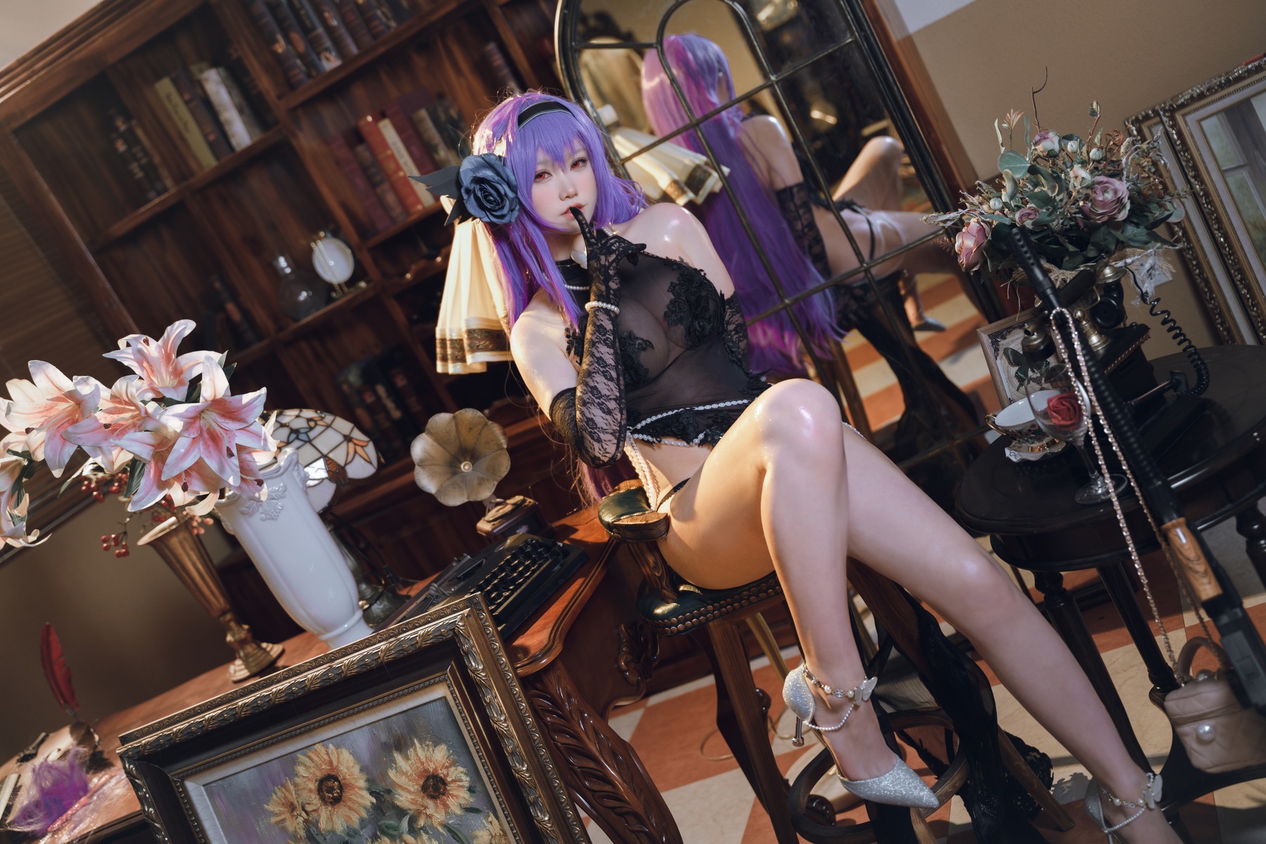 Cosplay 一北亦北 ZB-26 暗蔷摇曳 7