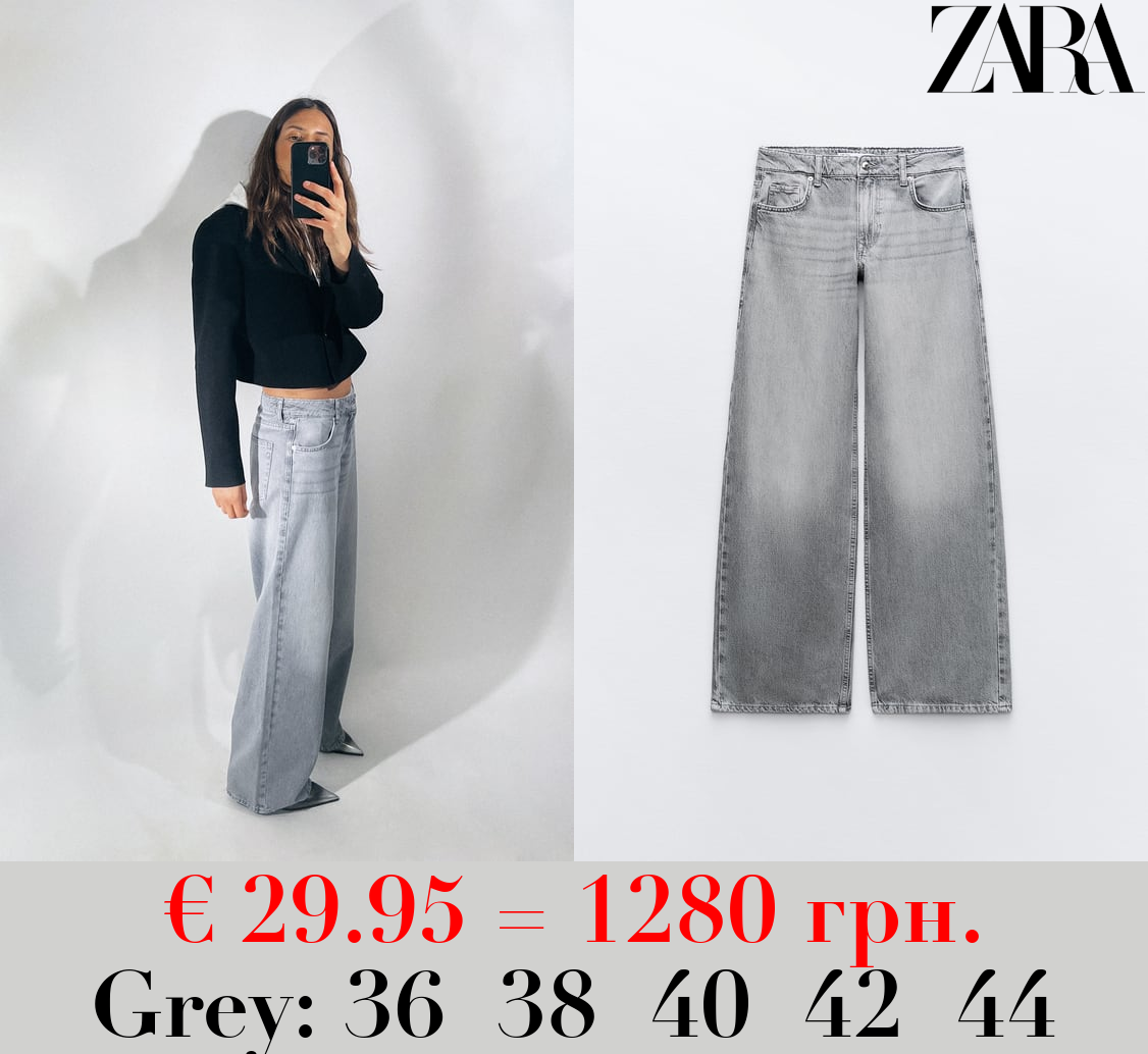 Z1975 WIDE-LEG MID-RISE JEANS