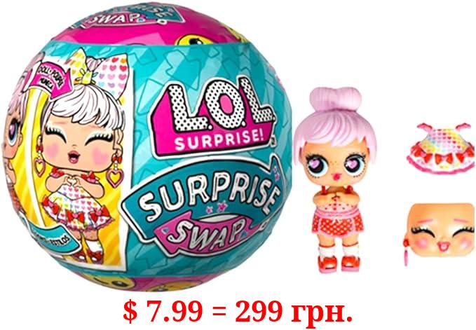 L.O.L. Surprise! Surprise Swap Tots with Collectible Doll, Extra Expression, 2 Looks in One, Water Unboxing Surprise, Limited Edition Doll- Great Gift for Girls Age 3+