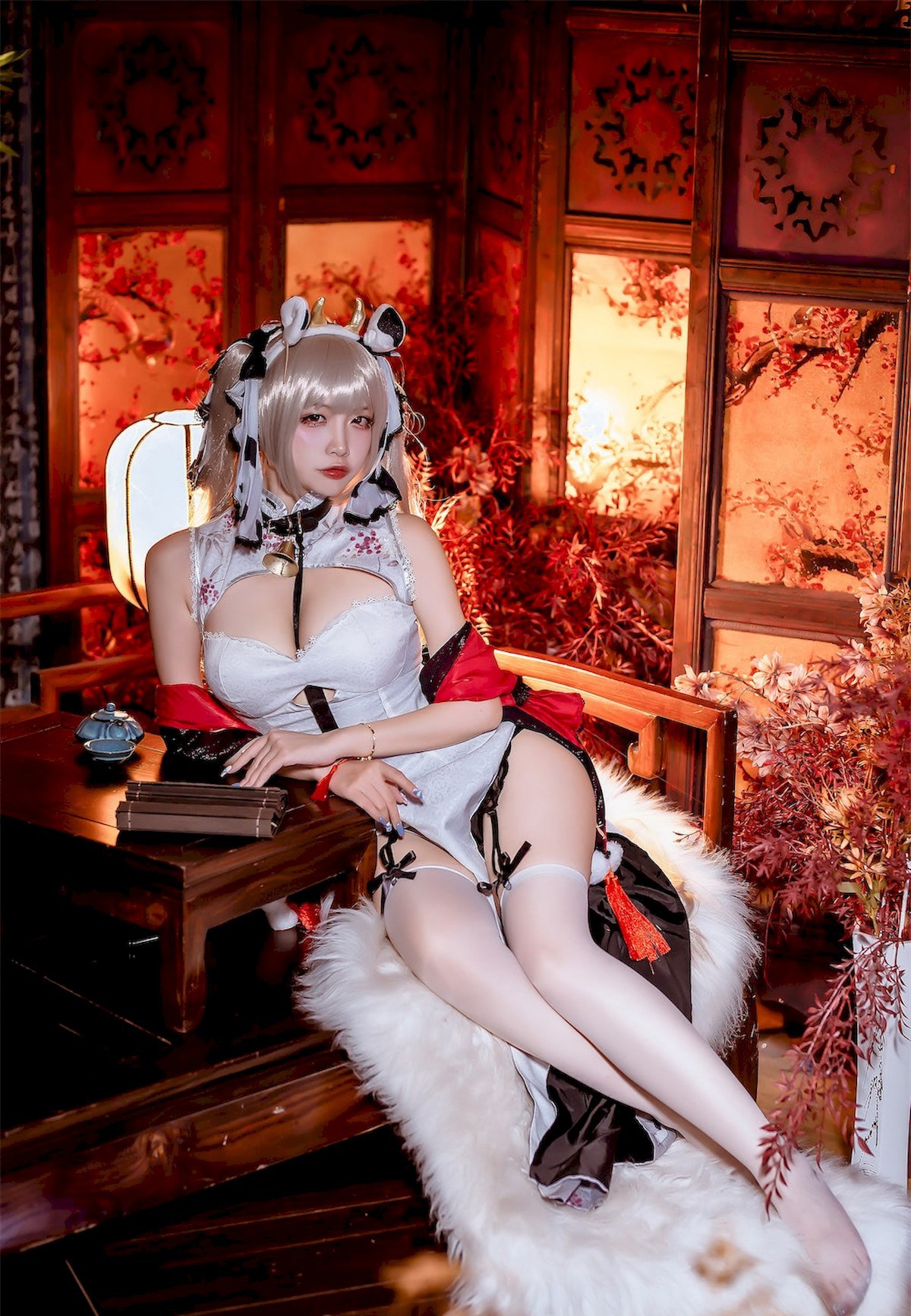 Cosplay 二佐Nisa 碧蓝航线可畏旗袍 11