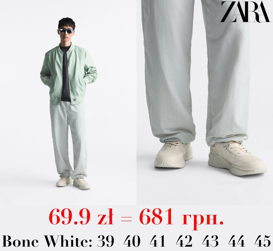 RUNNING SNEAKERS WITH CHUNKY SOLES