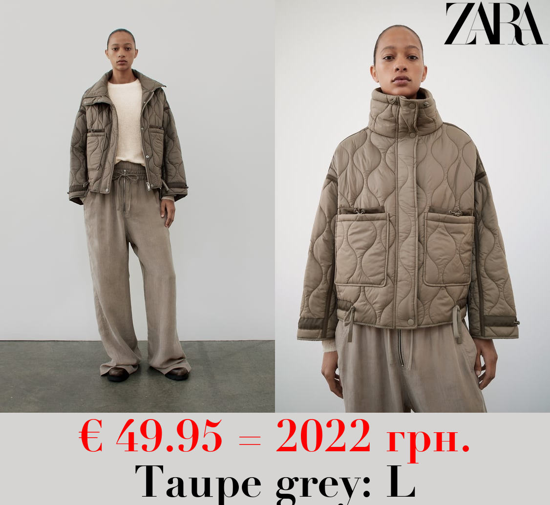 WATER-REPELLENT QUILTED JACKET