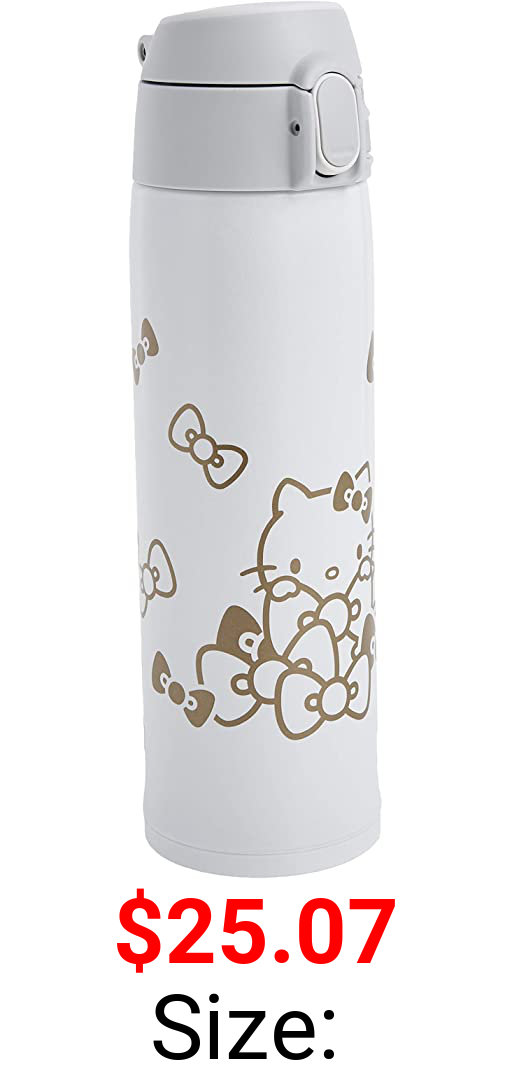 Zojirushi Stainless Stainless Steel Vacuum Insulated Mug, 16-Ounce, Hello Kitty White