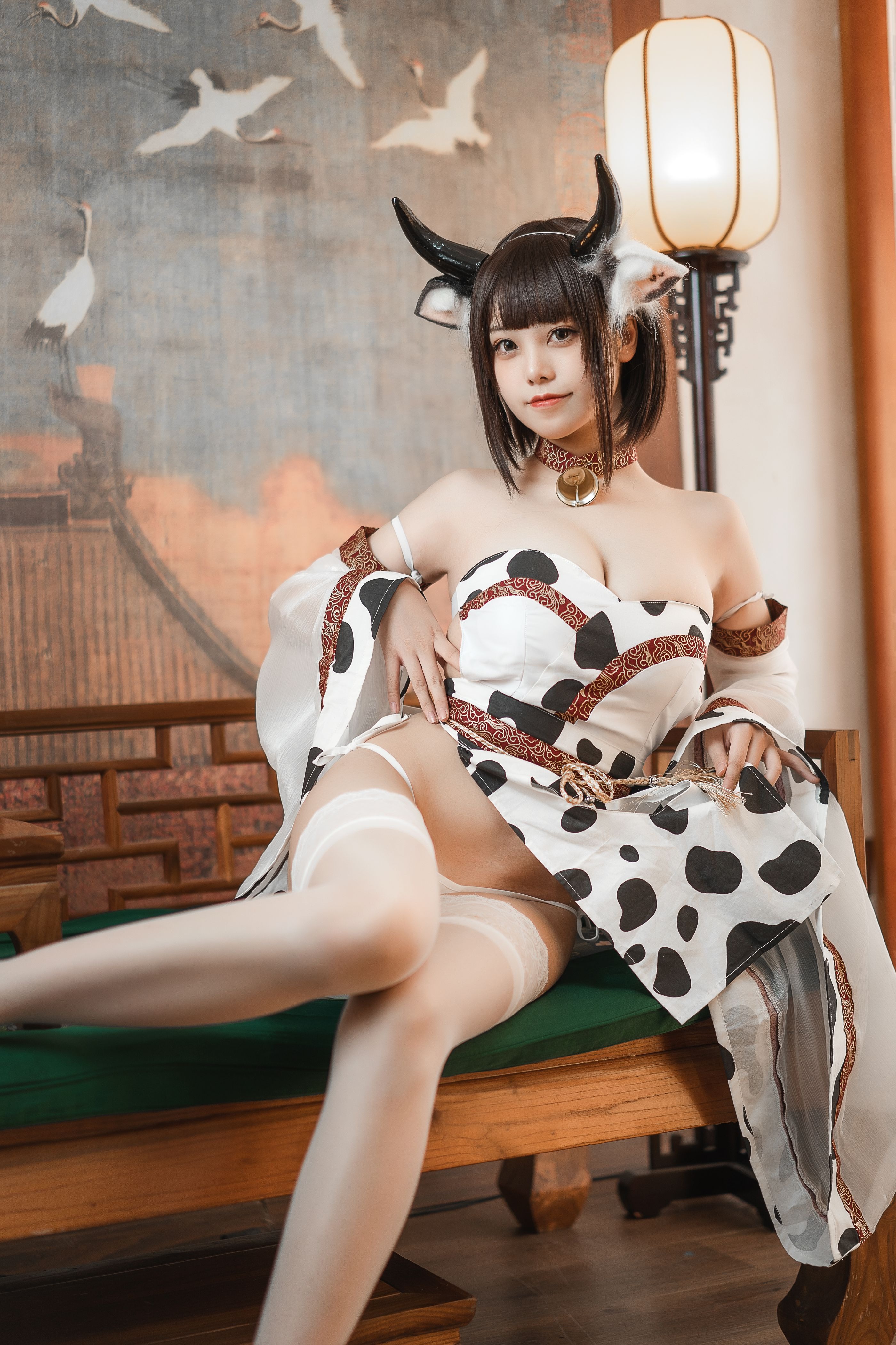 蜜汁猫裘 - 奶牛 [50P-880MB] 3