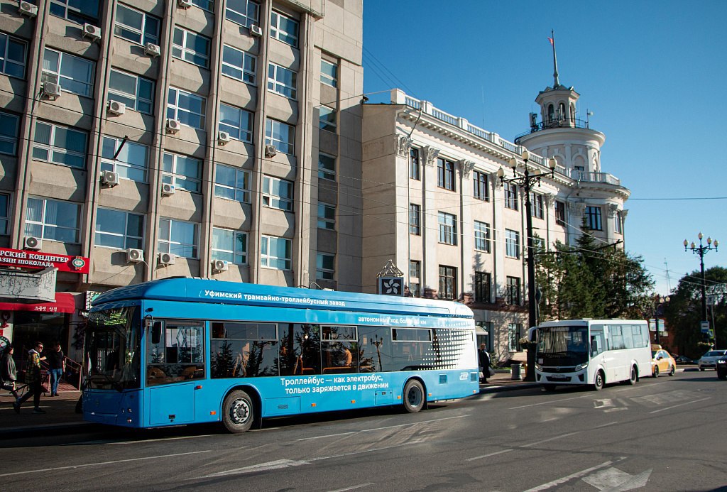 9 новых троллейбусов приедут в Хабаровск