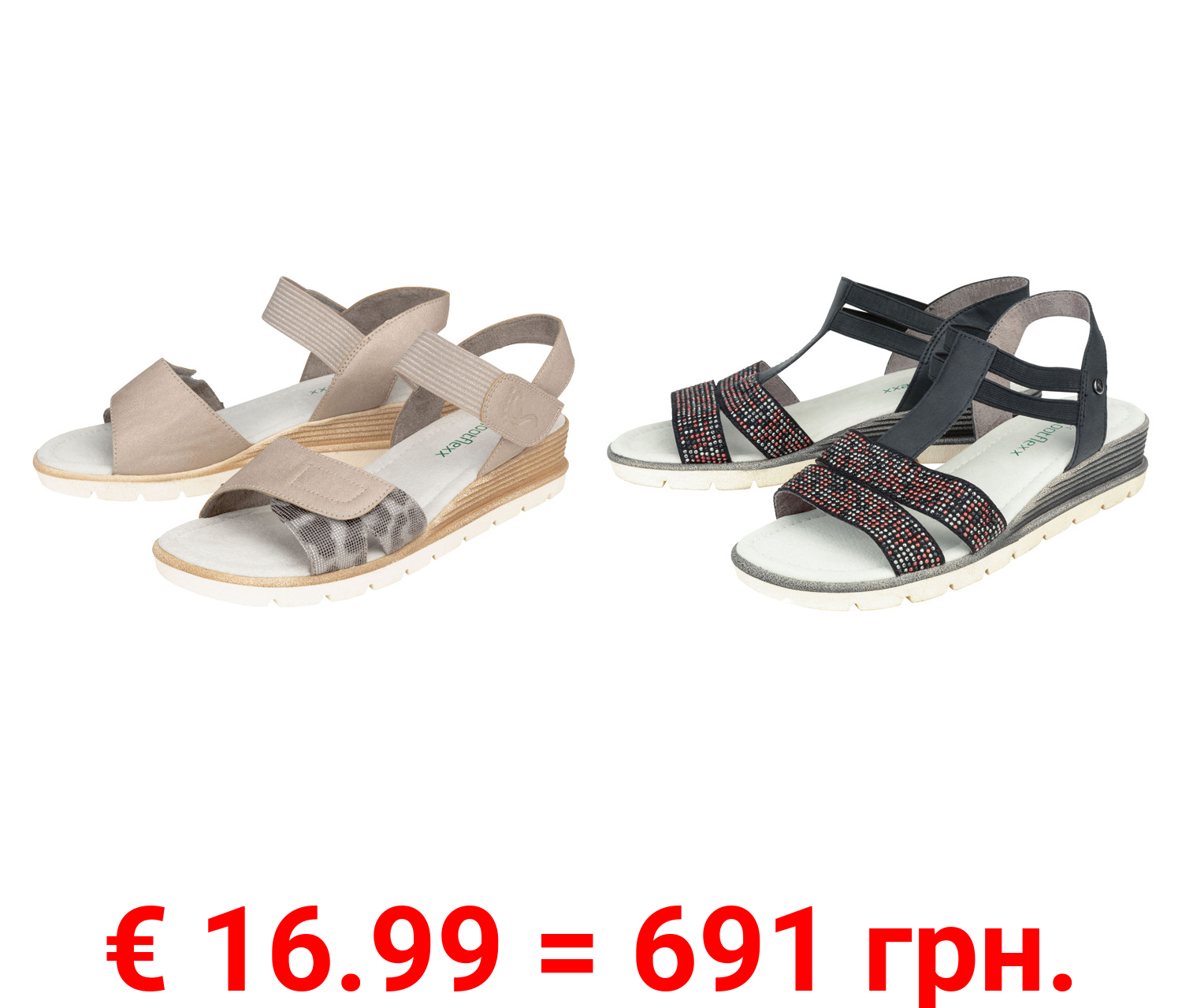 Damen Sandale, G-Weite, mit chromfrei gegerbter Lederdecksohle