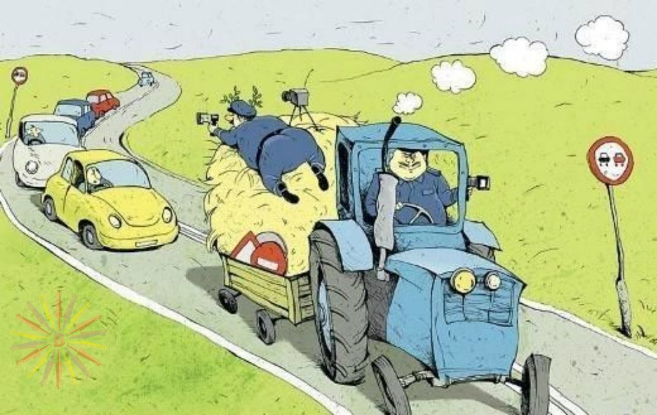 Карикатуры на водителей смешные