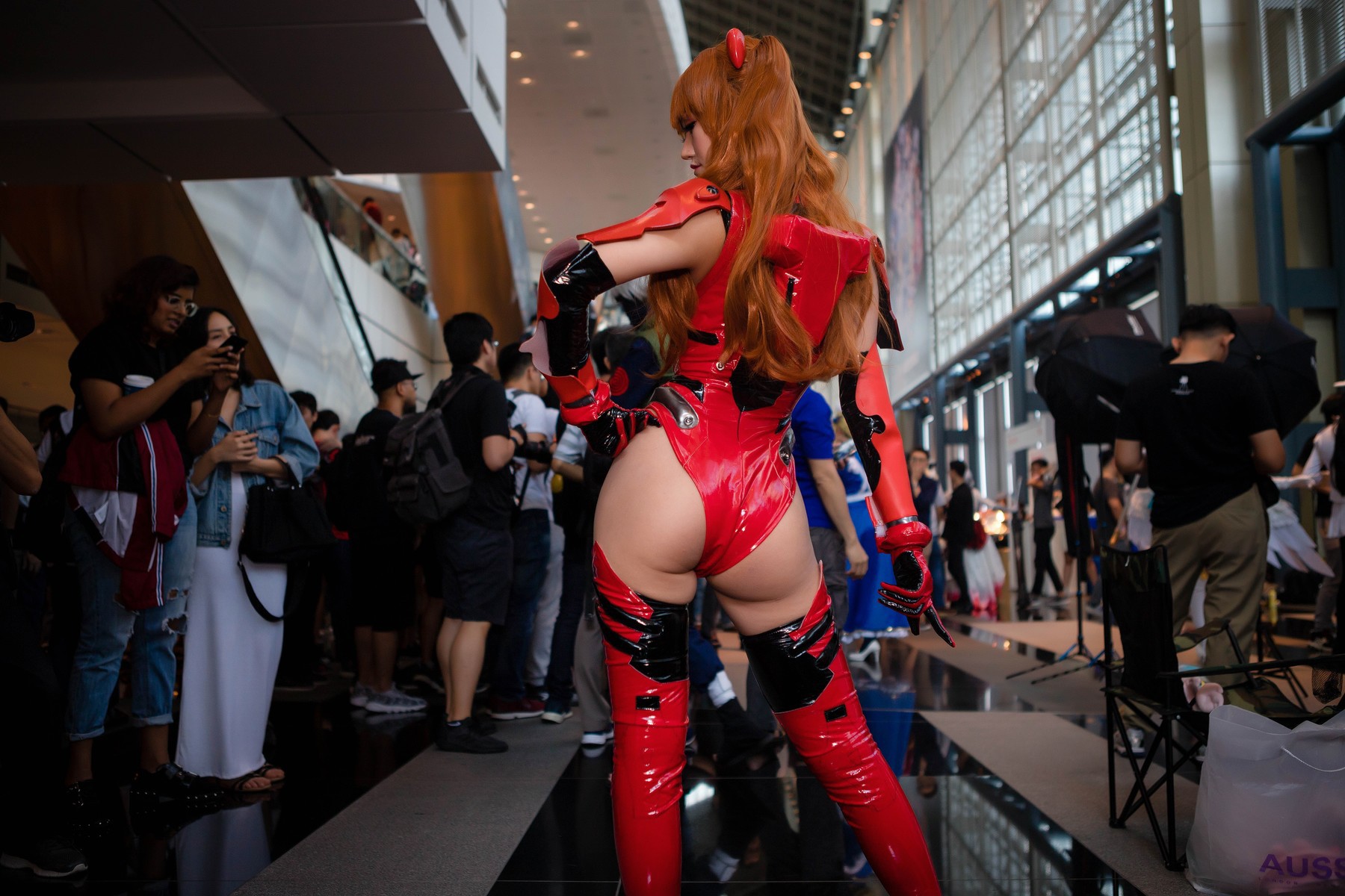 Cosplay KuukoW クー子 式波・アスカ・ラングレー 23