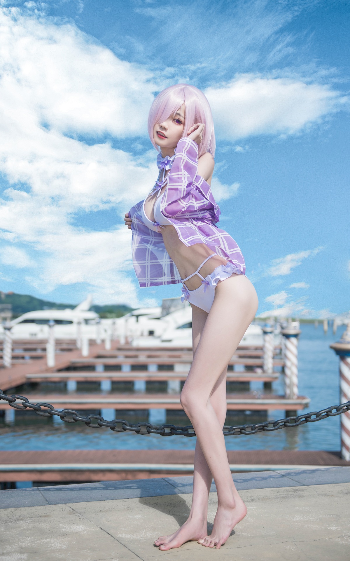 Cosplay 你的负卿 マシュ・キリエライト 1