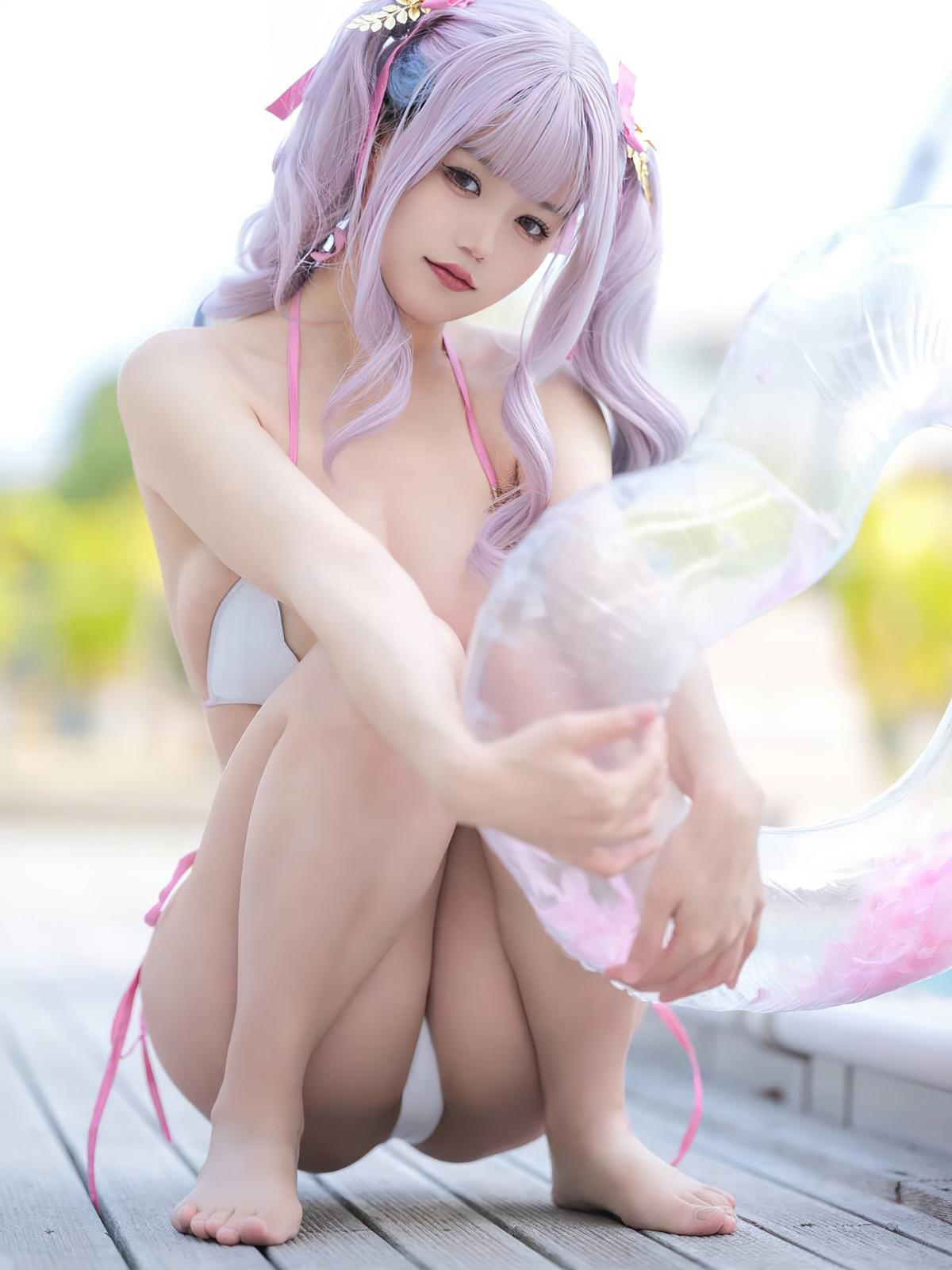 Cosplay 小仓千代w 普利茅斯泳装 11