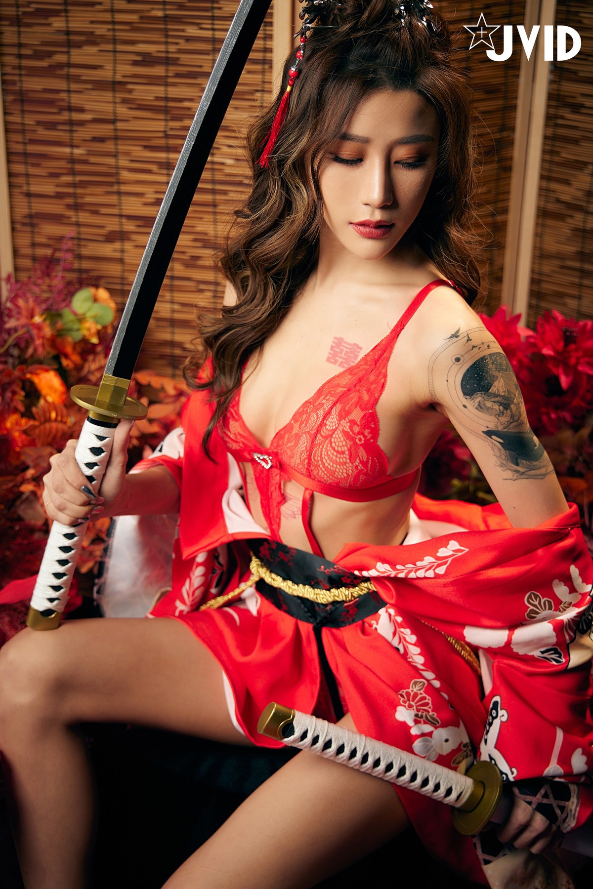 JVID精品 聖上寵幸首選～傾國傾城囍媚娘 婀娜多姿 酥胸外露 Set.01 2
