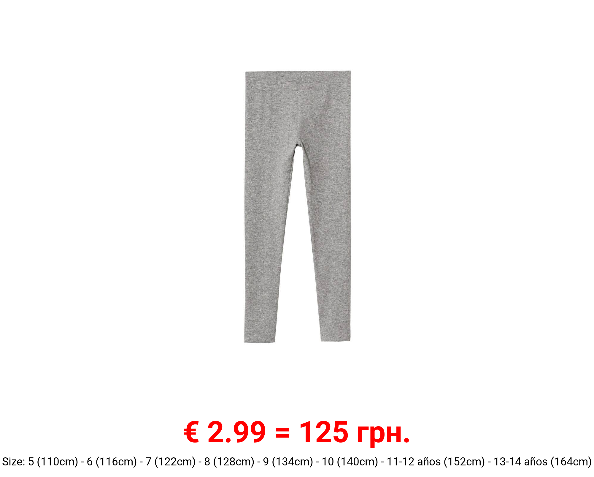 Leggings básico algodón