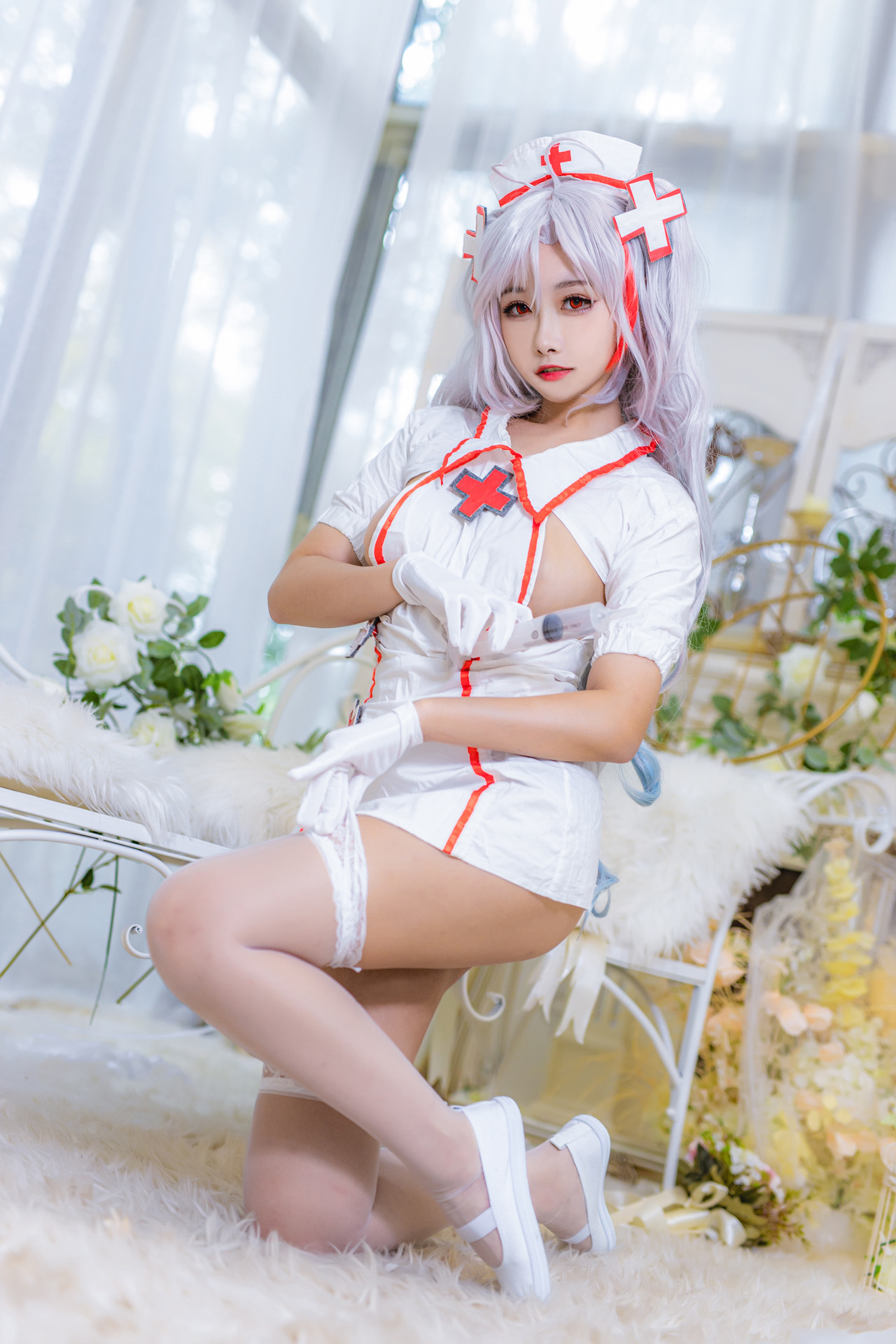 [Momoko葵葵] Prinz Eugen 欧根亲王 Nurse 护士 9
