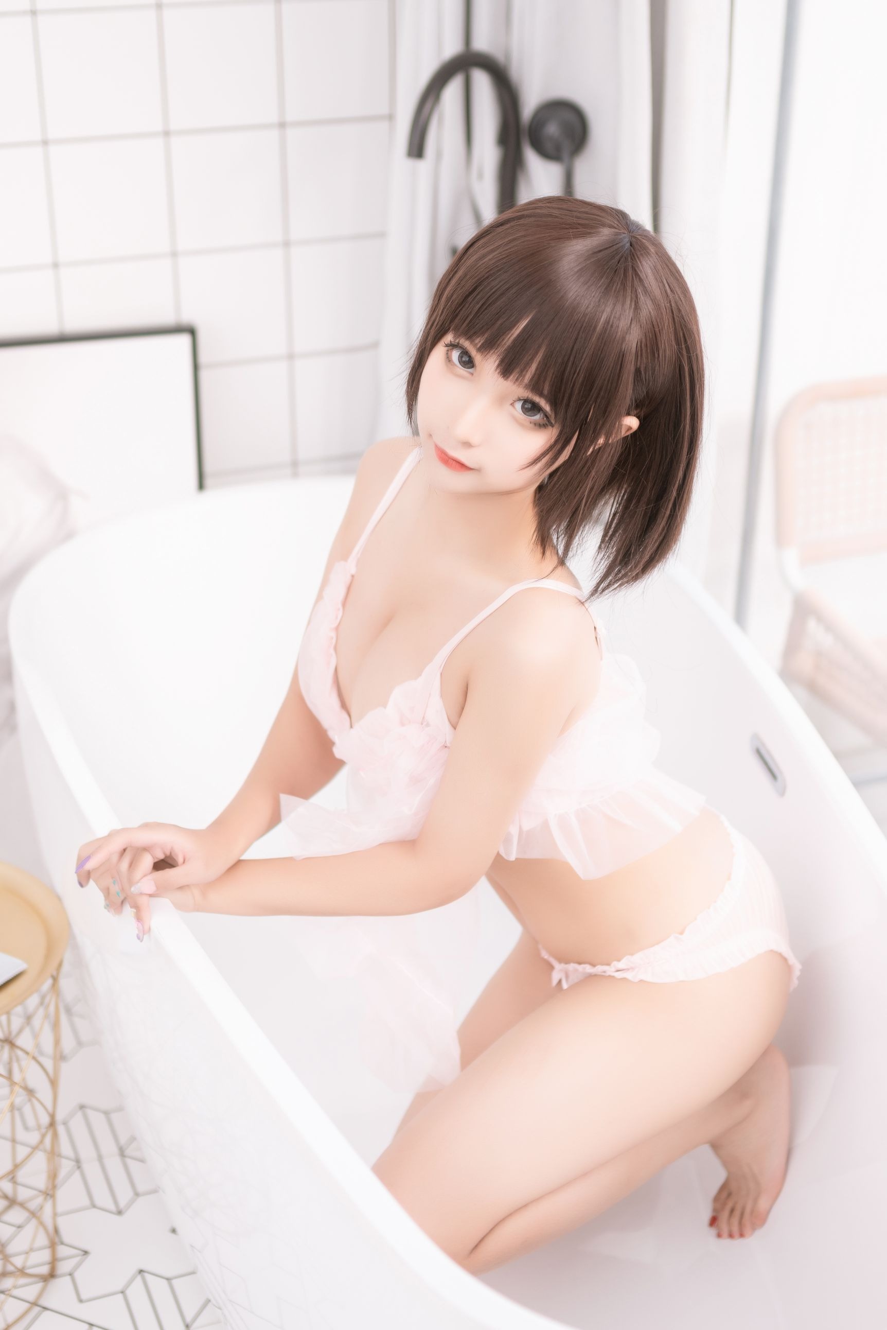 沫沫真爱版 粉纱 7
