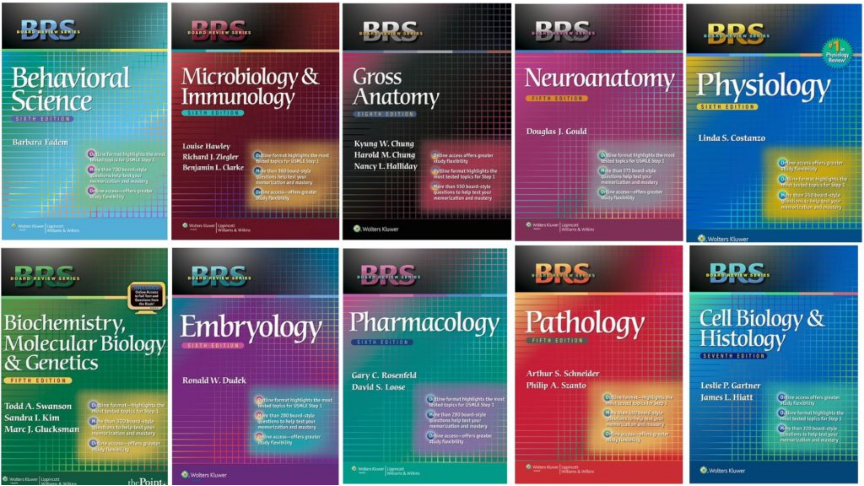 Edition pdf. BRS books. Board Review Series. Microbiology BRS book. BRS Physiology.