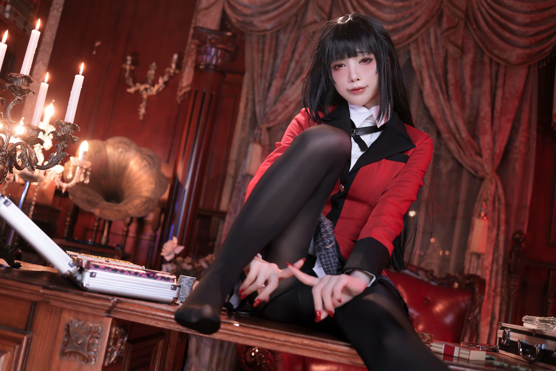 Cosplay 水淼aqua 蛇喰梦子 16