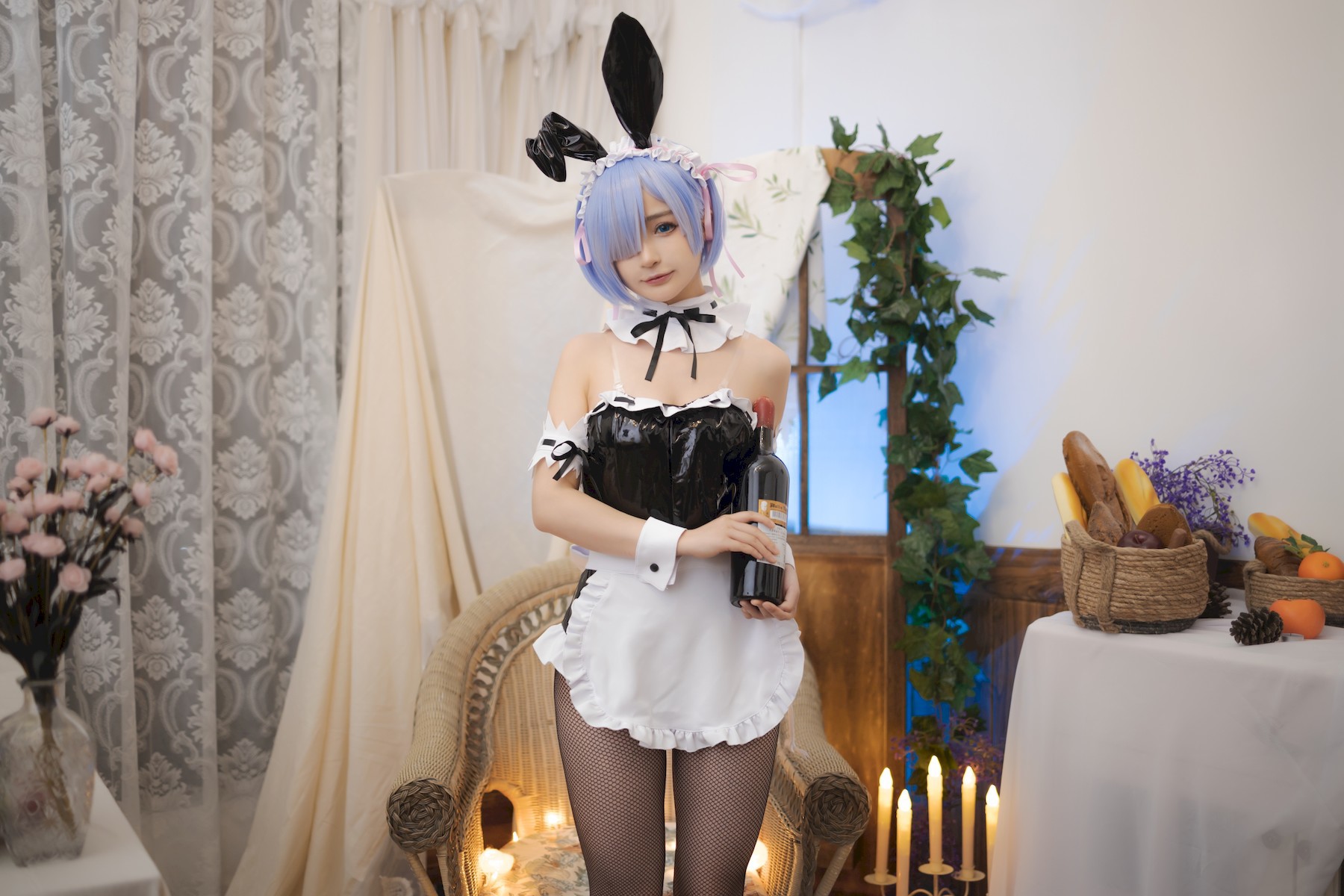 转载 Cosplay 蕾姆兔女郎 20