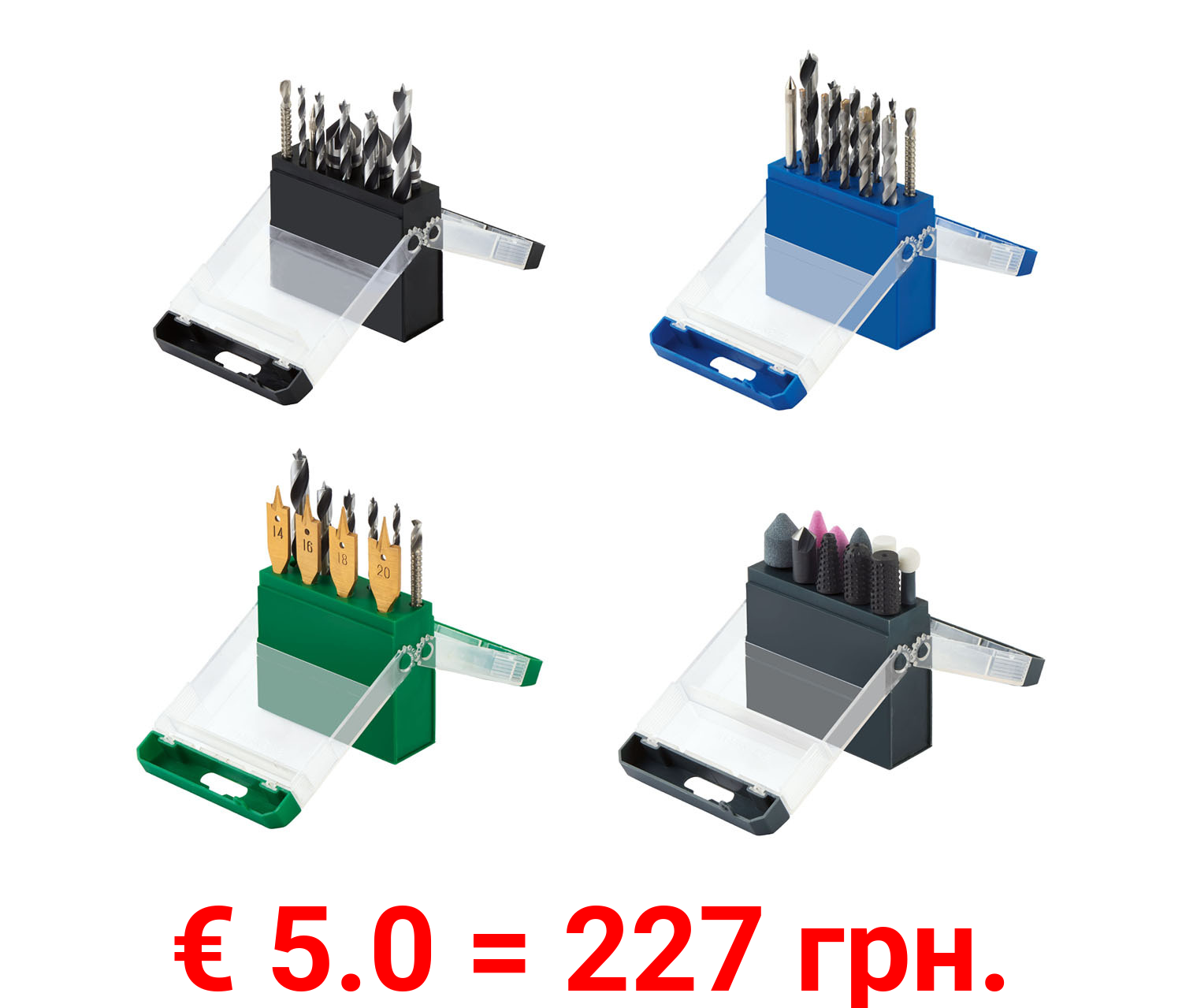 PARKSIDE® Fräs- und Bohrer Sets »PFBS 4 A1«