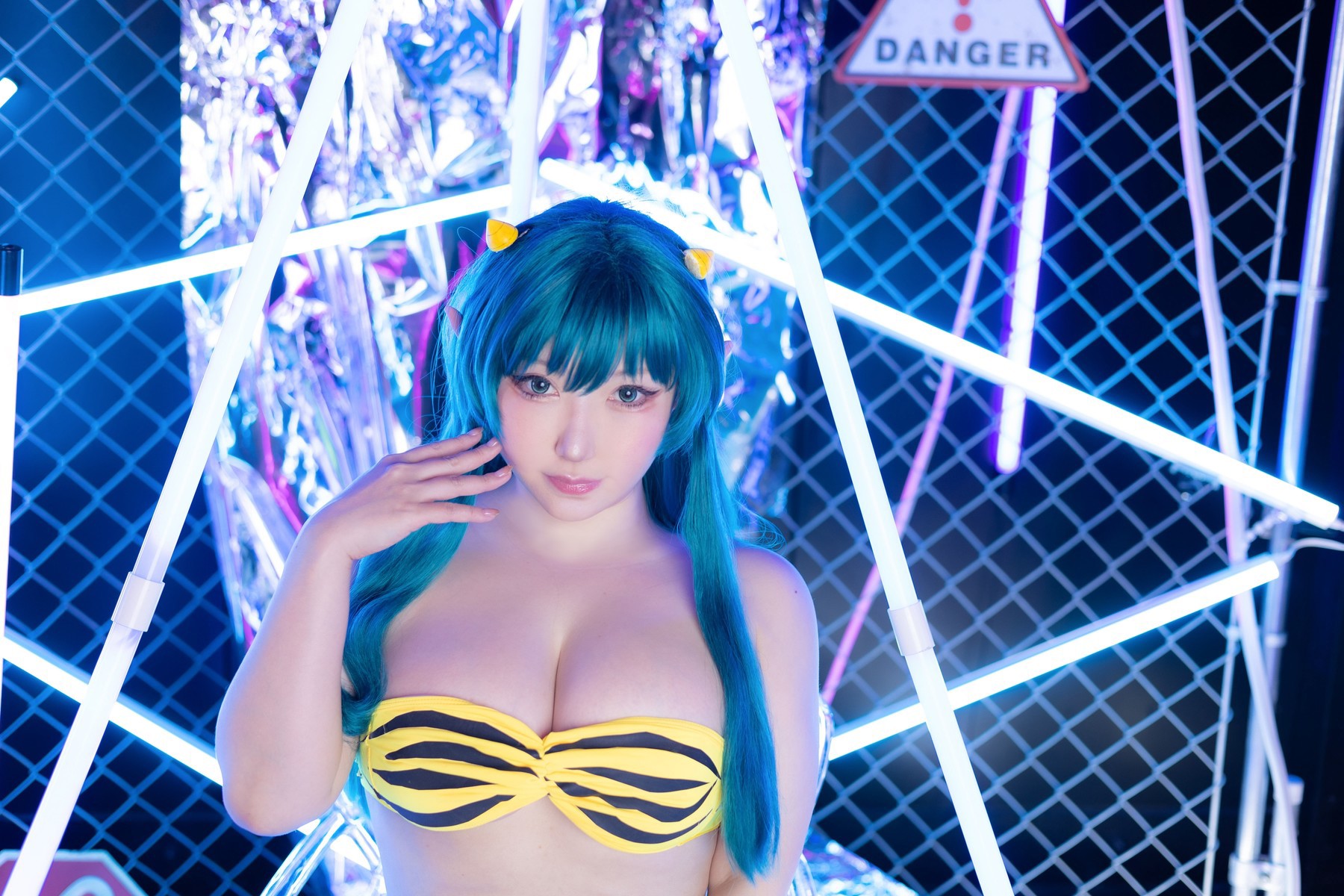 Cosplay SAKUサク Lum ラム うる星やつら Set.04 27